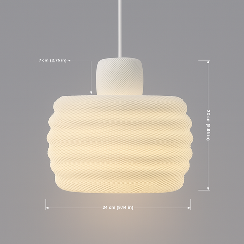 Dynasty Ripple Pendant Lamp