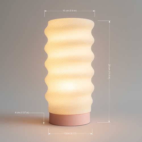 Lumina Twist Table Lamp